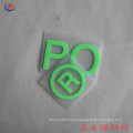 New Products 3D silicone Reflective Transfer Labels For Clothing